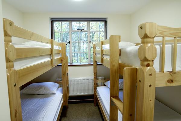 The two Ffennell Bunkrooms can sleep up to four people in bunk beds.