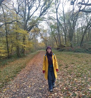 Alice Little in Wytham Woods